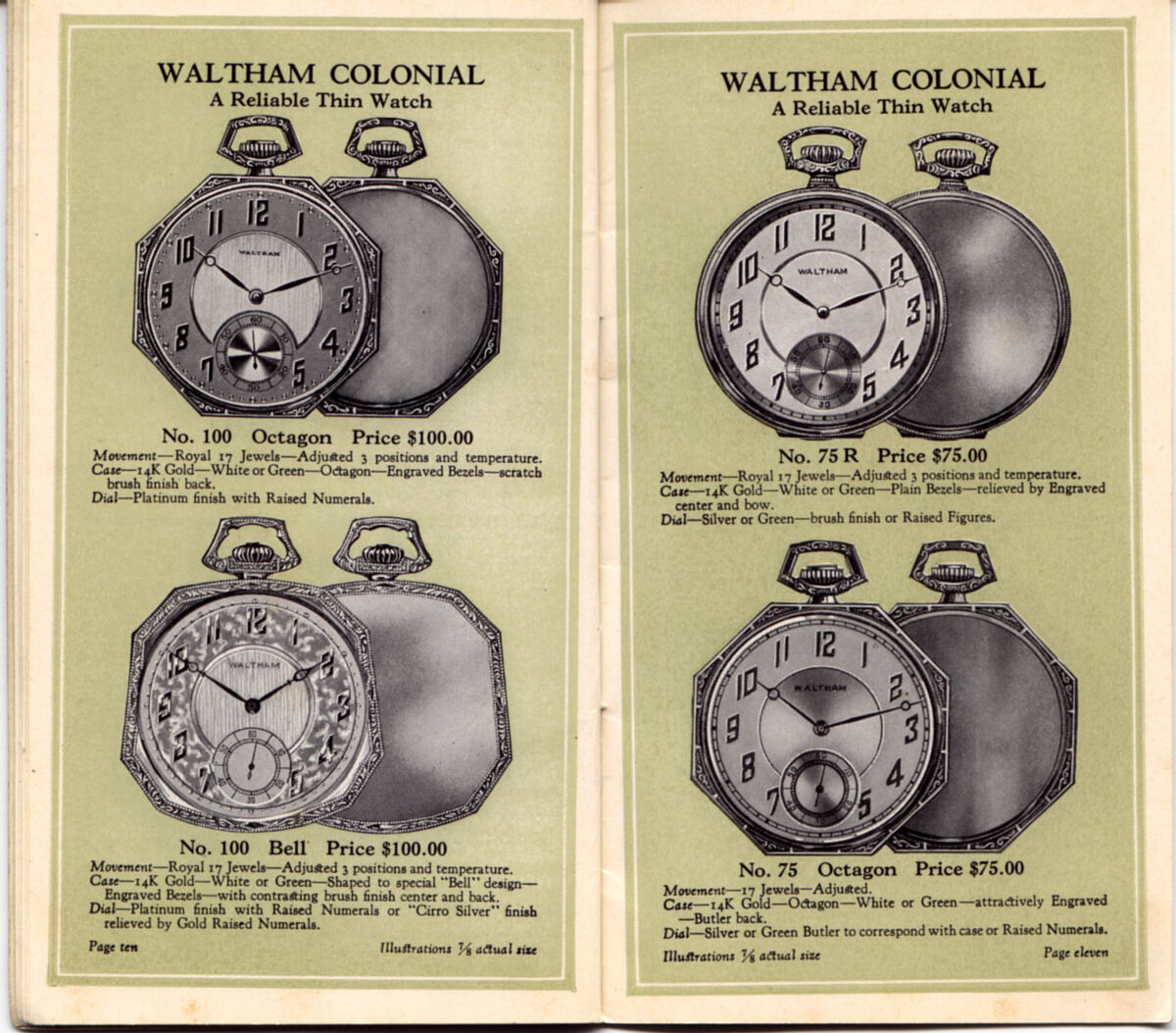 Waltham Watch Co La Clinique Horlog re Service et vente de